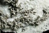 Native Silver in Calcite - Morocco #362830-3